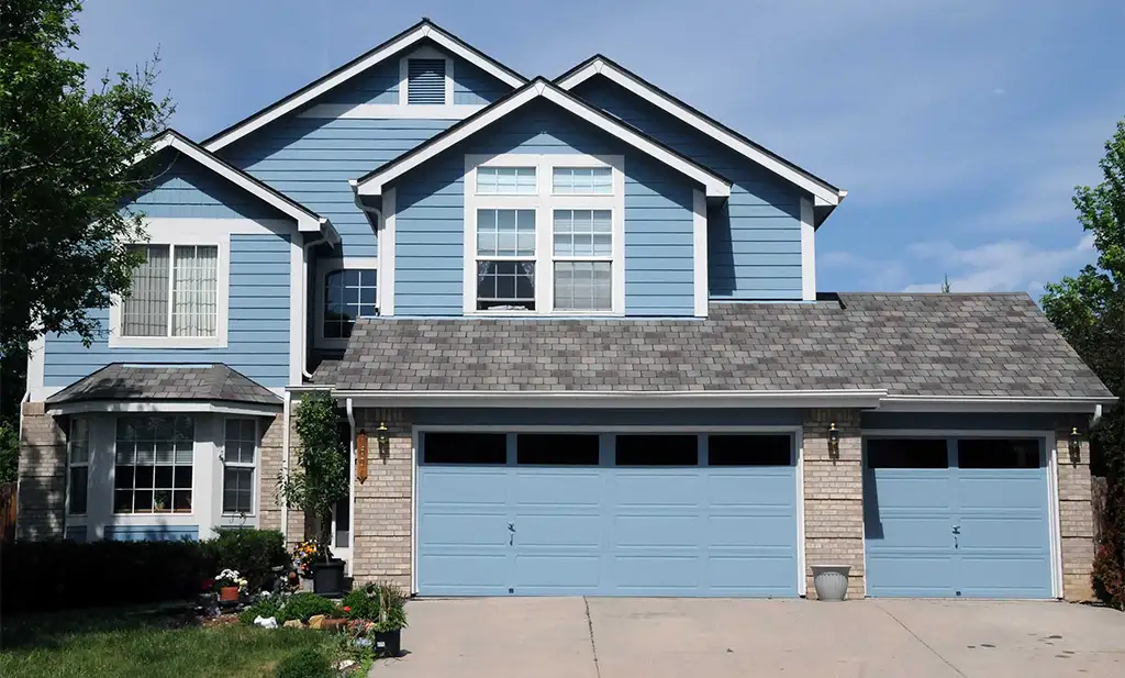 Exterior House Painting Louisville Colorado Blue House